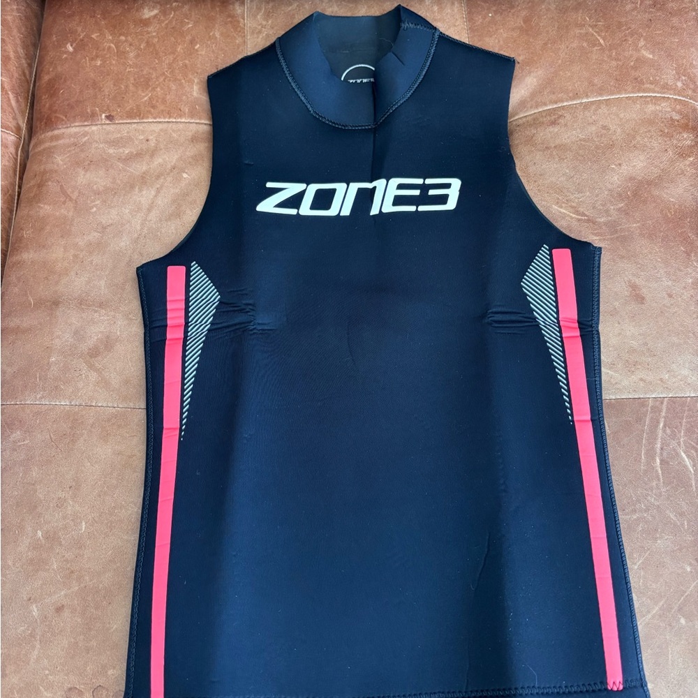XS Black & Pink Neoprene Swim Vest NEVER WORN